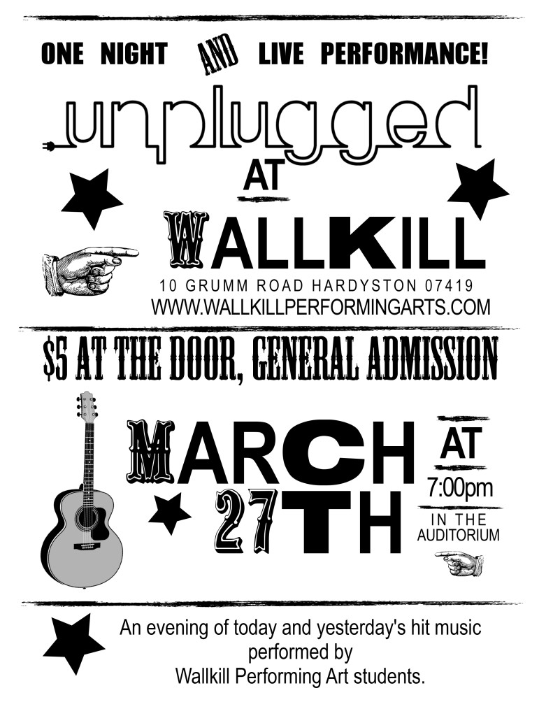 unplugged email flyer